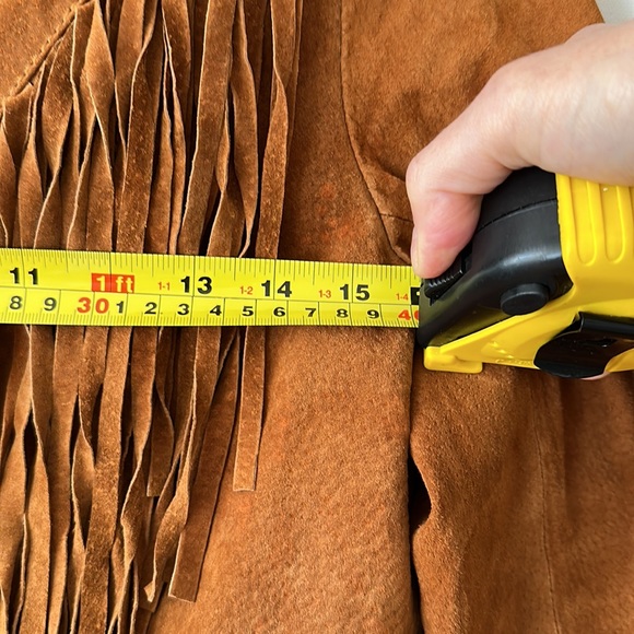 SOLD Rodeo Western Cowboy Cowgirl Fringe Jacket XS - Picture 12 of 13